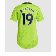 Manchester United Raphael Varane #19 Tredje Tröja Dam 2022-23 Korta ärmar